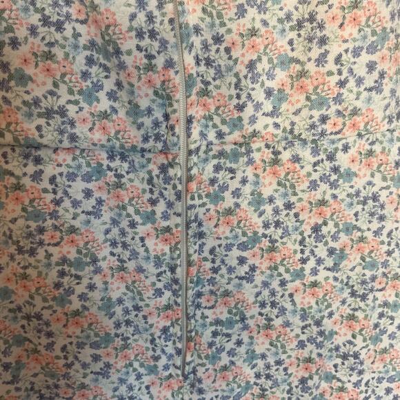 Alter'D State Floral Dress Off Shoulder Lined W/Faux Wrap Dress M - Picture 4 of 7